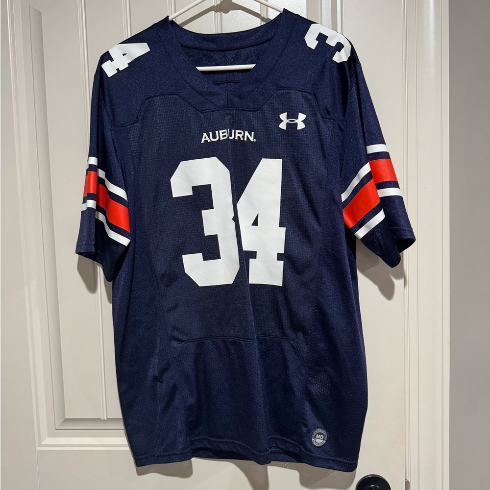 Under Armour Navy Blue Auburn Men's Shirt